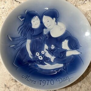 Vintage Mother’s Day 1970 Collectors  Plate-Svend Jenson